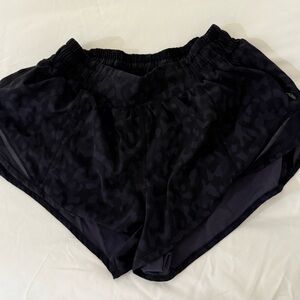 lululemon athletica Black Camo Athletic Shorts